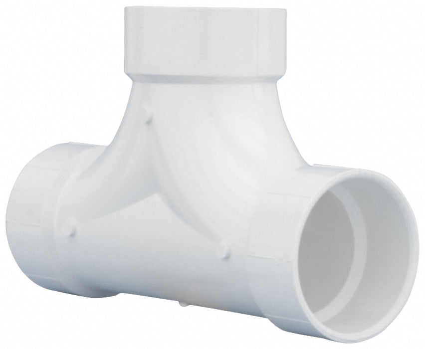 PVC Tee 3 in  3 in Hub 3 in