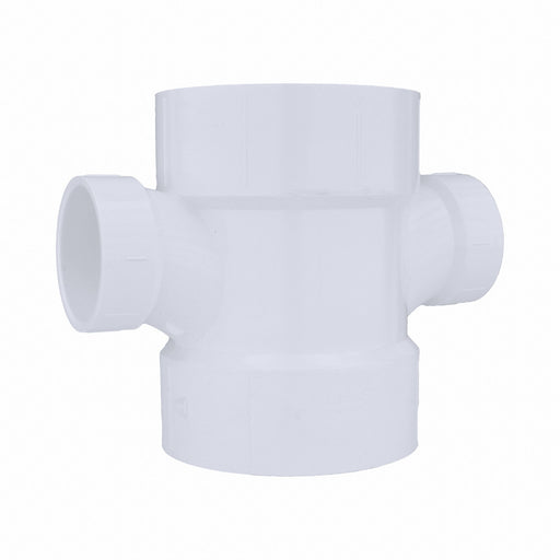 PVC Cross 4in 4inHub 2in 2inHub