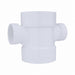 PVC Cross 4in 4inHub 2in 2inHub
