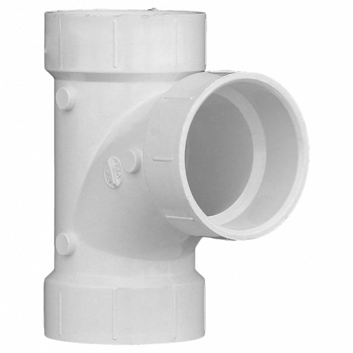 PVC SanitaryTee 2in 2inHub 2in