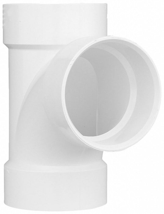 PVC SanitaryTee 4in 4inHub 4in
