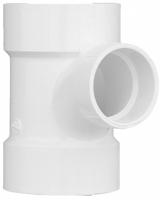 PVC SanitaryTee 3in 3inHub 2in