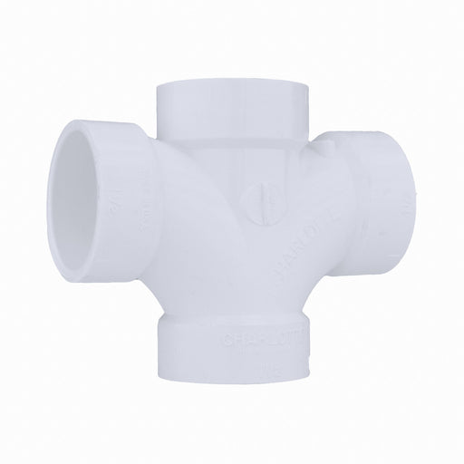 PVC Cross 11/2 in Hub