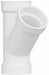 PVC Wye 2 in  2 in Hub 2 in