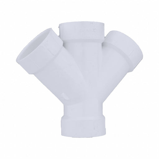 PVC DoubleWye 11/2inHub