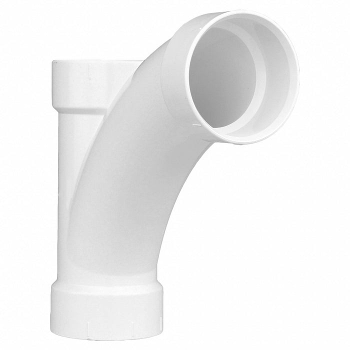 PVC Double Wye 3 in Hub 3 in Hub 