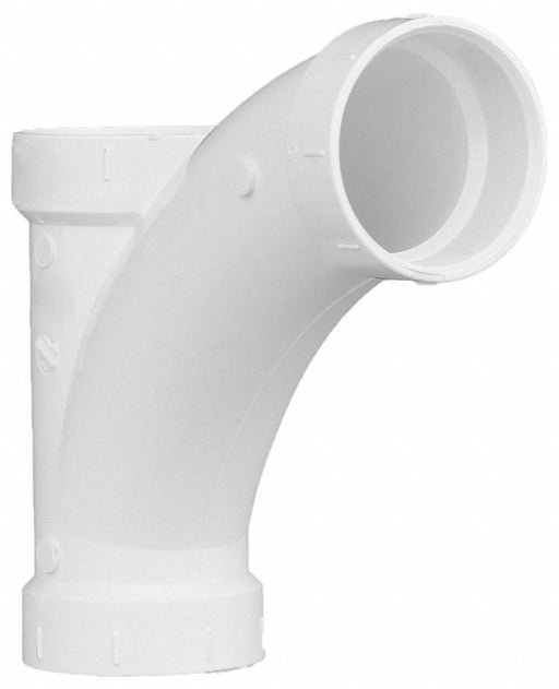 PVC Double Wye 2 in Hub 2 in Hub 