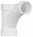 PVC Double Wye 2 in Hub 2 in Hub 