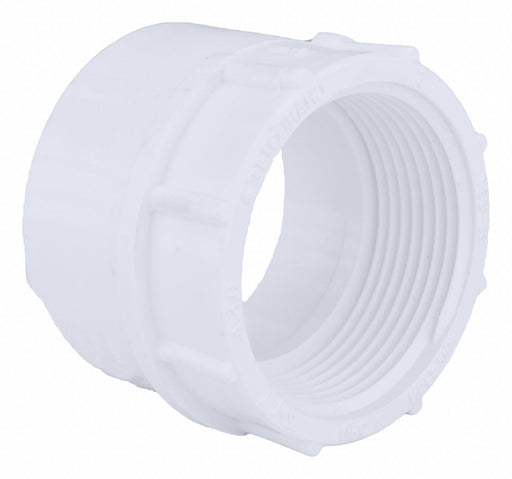 PVC Straight 1 1/2 in NPT 1 1/2 in