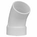 PVC 45 Elbow 4 in 4 in