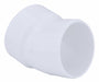 PVC 22-1/2 Elbow 4 in 4 in
