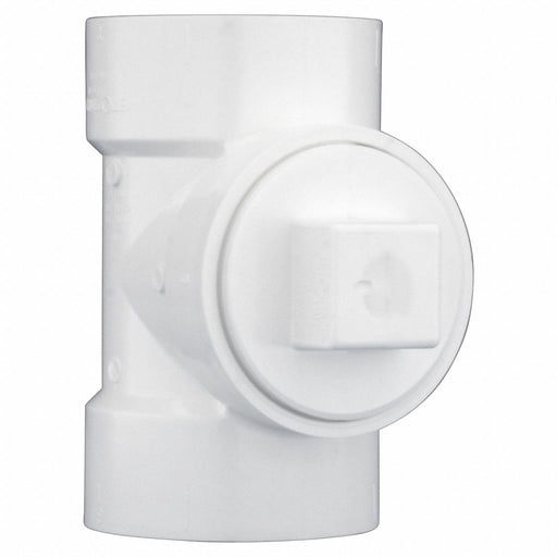PVC Tee 3 in  3 in Hub 3 in NPT