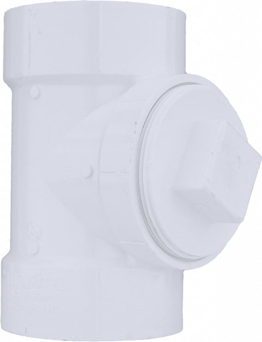 PVC Tee 4 in   