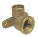 Elbow Bronze Cup 3/4 in FNPT 1/2 in