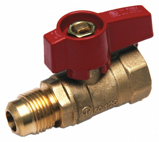 Manual 2-Way Ball Valve NPT Brass