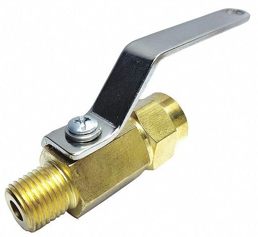 Manual 2-Way Ball Valve NPT Brass