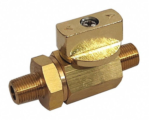 Manual 2-Way Ball Valve NPT Brass
