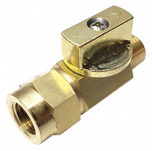 Manual 2-Way Ball Valve NPT Brass