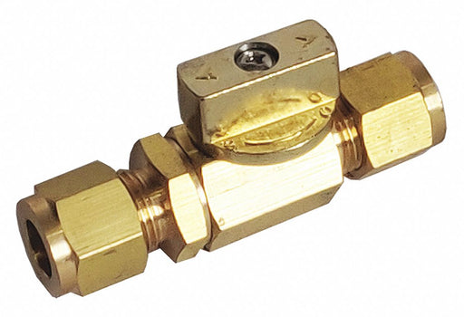 Manual 2-Way Ball Valve Comp Brass