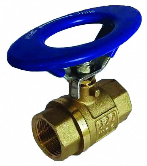 Manual 2-Way Ball Valve NPT Brass