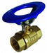 Manual 2-Way Ball Valve NPT Brass