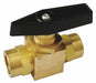 Manual 2-Way Ball Valve NPT Brass