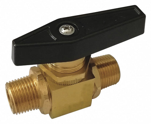 Manual 2-Way Ball Valve NPT Brass