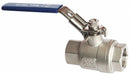 Manual 2-Way Ball Valve NPT 316 SS