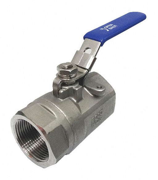 Manual 2-Way Ball Valve NPT 316 SS