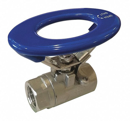 Manual 2-Way Ball Valve NPT 316 SS