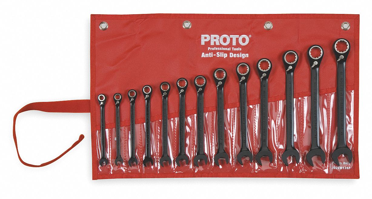 Combo Wrench St Steel Chrome Stnrd Ofst