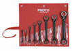 Box End Wrench Set Blk Chrome Stndrd SAE
