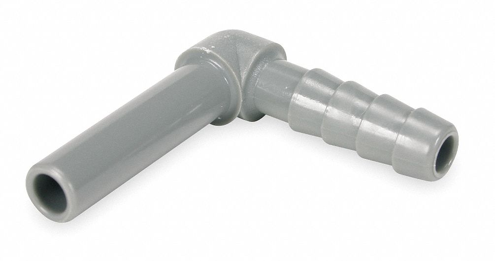 Elbow Acetal TubeStem1/4 MGHT3/8 PK10