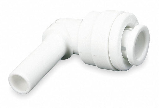 90 Elbow 1/4 in Tube OD Wh PK10