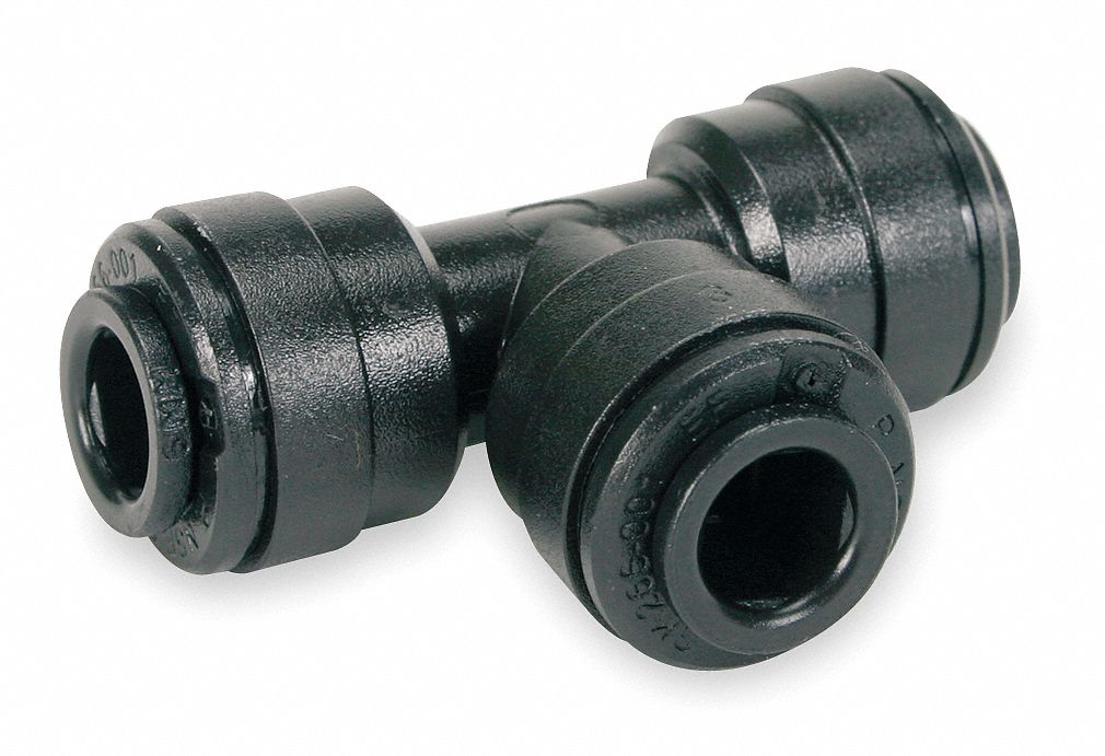 Tee Acetal Push-Fit6mm 6mm 6mm PK10