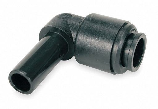 90 Elbow 1/4 Tube OD Black PK10