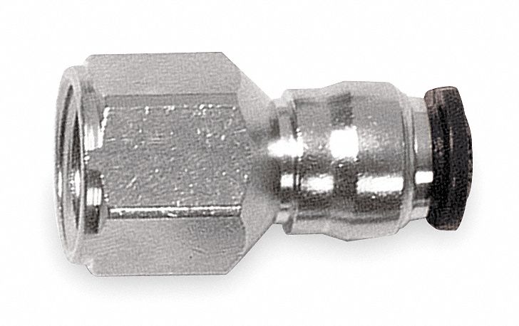 Strt Brass Push-Fit10mm FBSPP1/2in