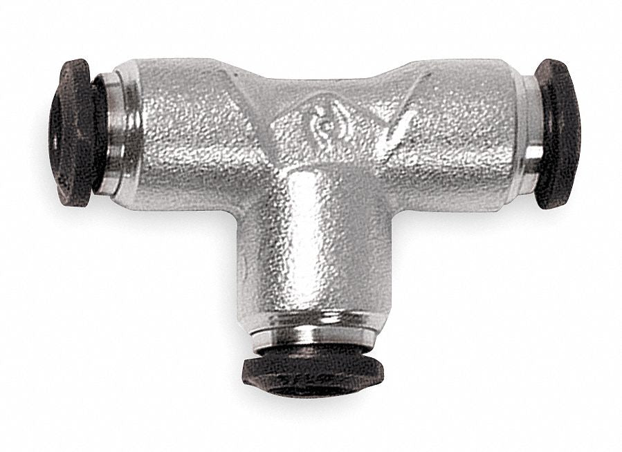 Tee Nickel Push-Fit 6 mm 6 mm PK5
