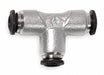 Tee Nickel Push-Fit 12 mm 12 mm PK3