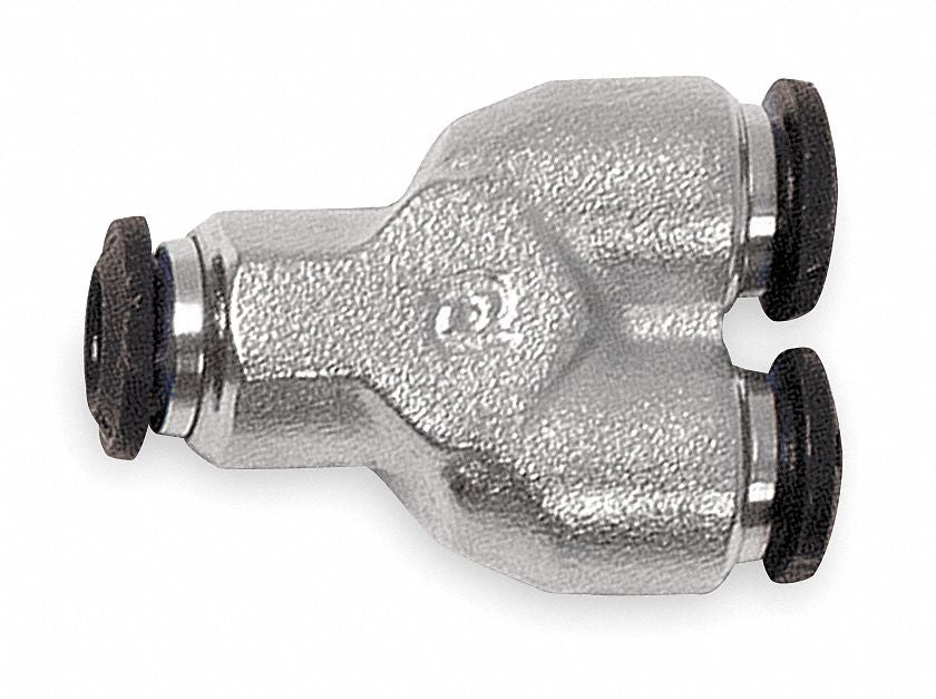 Wye Brass Push-Fit 10 mm 10 mm 10 mm