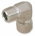 Elbow Steel Comp. 1/4 in MNPT 1/4 in