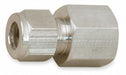 Strt Steel Comp. 1/4 in FNPT 1/2 in