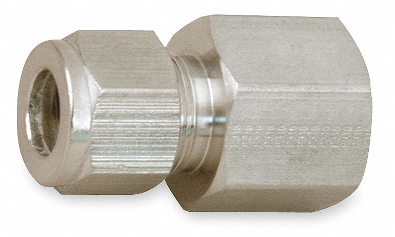 Strt Steel Comp. 1/4 in FNPT 1/4 in
