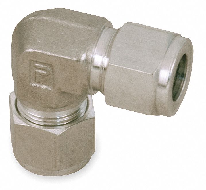 Elbow Steel Comp. 1/4 in Comp. 3/8 in