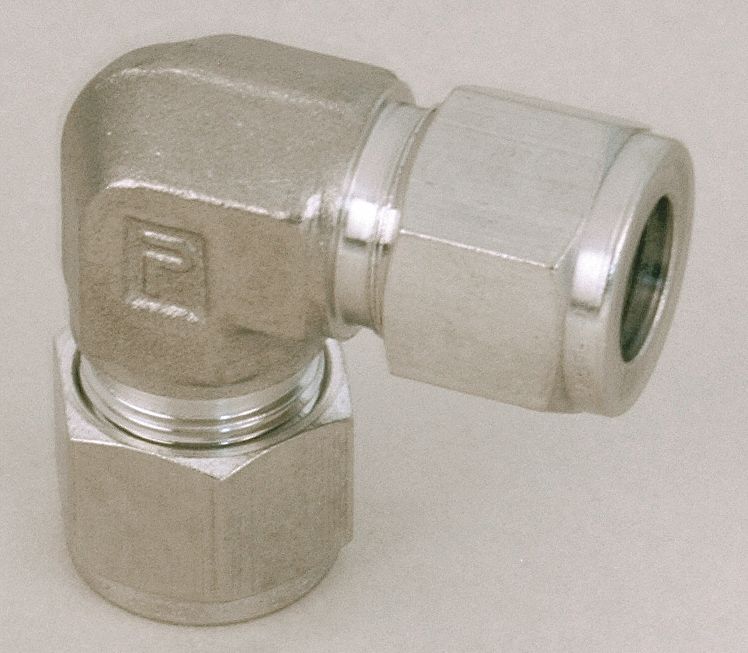 Elbow Steel Comp. 1/2 in Comp. 1/4 in