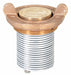Drum Safety Vent Brass Bronze Vertical