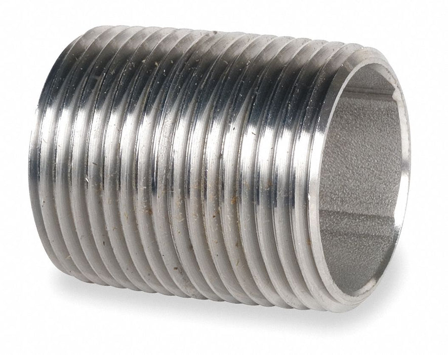 Close Nipple 1-1/4 Fully Thrd 316