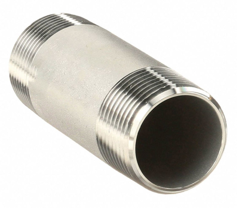 Nipple 1/2 In Thrd Both Ends 10 In 316