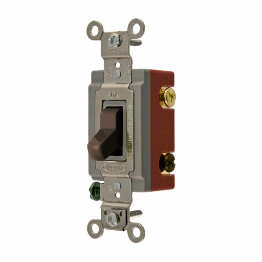 Wall Switch Brown 20 A Back Side 3-Way