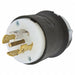 LckPlg Strt 30 A Blk White Nylon 5Blds